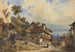 Rustic Landscape Painting - French School — artwork view