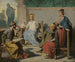 The Christ at the temple - French School — artwork view