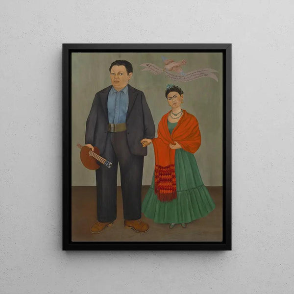 Reproduction of the painting Frida and Diego Rivera - Frida Kahlo
