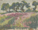 Prairie en fleurs avec des arbres - Frida Konstantin — artwork view
