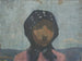 Study of a peasant with a black polka-dot scarf - Frida Konstantin — artwork view