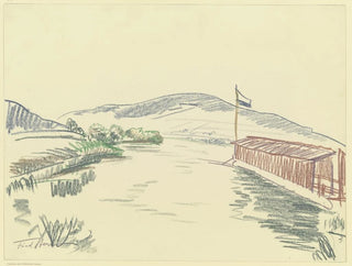 Main Landscape Painting - Fried Stern — artwork view
