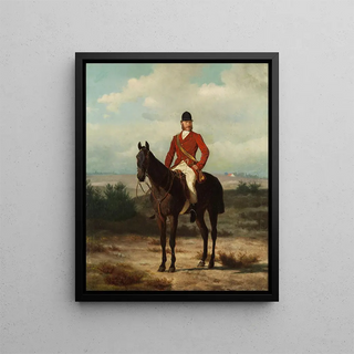 Friedrich Anton Kilp - Equestrian portrait of Prince Charles of Prussia 18011883.webp