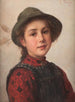 Young Girl - Friedrich Anton Preiss — artwork view