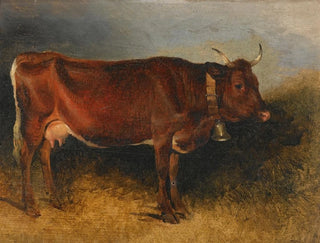 a prize-winning cow - Friedrich August Matthias Gauermann — artwork view