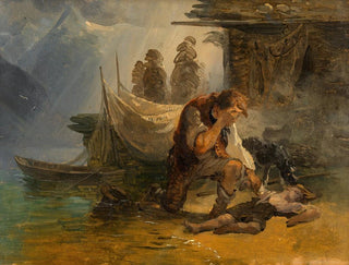 The drowned boy - Friedrich August Matthias Gauermann — artwork view