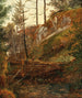 Le barrage près de Miesenbach - Friedrich August Matthias Gauermann — artwork view