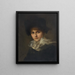 Portrait of a Lady - Friedrich August von Kaulbach — framed artwork on a wall