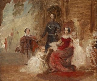 Royal Family of Hanover, Study - Friedrich August von Kaulbach — artwork view