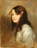 Portrait of Hedda's Daughter - Friedrich August von Kaulbach — artwork view