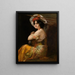 Rosario Guerrero in the role of Carmen - Friedrich August von Kaulbach — framed artwork on a wall