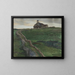 Ossero à Lussin - Friedrich Beck — framed artwork on a wall