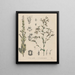 Livre sur les plantes toxiques Pl56 - Friedrich Berge — framed artwork on a wall