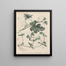 Book on Toxic Plants Pl59 - Friedrich Berge — framed artwork on a wall