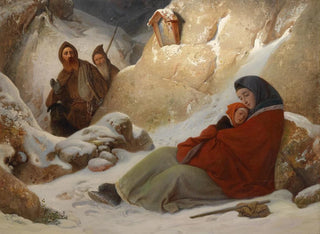 The rescue arrives - Friedrich Bischoff — artwork view
