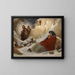 The rescue arrives - Friedrich Bischoff — framed artwork on a wall