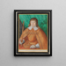 Albert Otton II Count of Solms-Rüdelheim - Friedrich Brentel — framed artwork on a wall