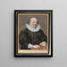 Jakob Seigneur de Hohengeroldseck et Sulz - Friedrich Brentel — framed artwork on a wall