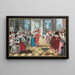 The Dance - Friedrich Brentel — framed artwork on a wall