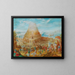 La Tour de Babel - Friedrich Brentel — framed artwork on a wall
