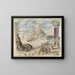 La Tour de Babel - Friedrich Brentel — framed artwork on a wall