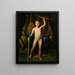 L'amour triomphe - Friedrich Bury — framed artwork on a wall