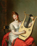 Portrait of Frederica of Mecklenburg-Strelitz, Duchess of Cumberland and Queen of Hanover - Friedrich Carl Gröger — artwork view