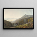 La ruine de Kalsmunt près de Wetzlar - Friedrich Christian Reinermann — framed artwork on a wall