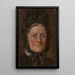 Marie Deutsch mère de l'artiste - Friedrich Deutsch — framed artwork on a wall