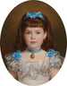 Portrait of a Girl - Friedrich Deutsch — artwork view