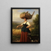 De retour des champs - Friedrich Eduard Meyerheim — framed artwork on a wall