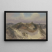 Dune near De Panne - Friedrich Ernst Morgenstern — framed artwork on a wall