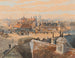 View of the Viennese suburb of Lichtenthal with the Schubert Church - Friedrich Frank — artwork view