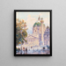 Église Saint-Charles de Vienne - Friedrich Frank — framed artwork on a wall