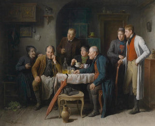 The Marriage Proposal - Friedrich Friedländer — artwork view
