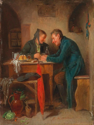 Friedrich Friedlnder - The Red Umbrella.webp