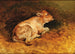 A lying calf - Friedrich Gauermann — artwork view