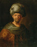 A bearded man in an oriental suit - Friedrich Hartmann Barisien — artwork view