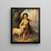 Jean-Baptiste enfant - Friedrich Hasslwander — framed artwork on a wall