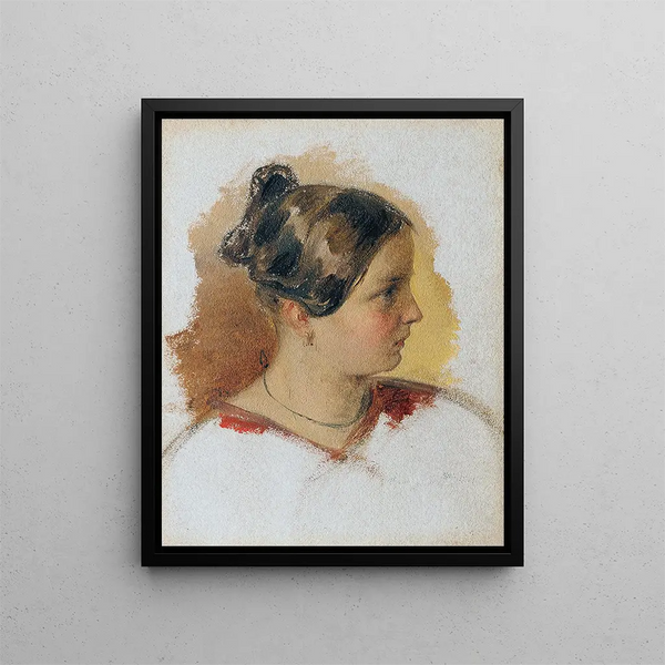 by Maria Konopás - Friedrich Johann Treml — framed artwork on a wall