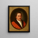 Portrait of Andrzej Maksymilian Fredro ca 1620-1678 Voivode of Podolia - Friedrich Kloss — framed artwork on a wall