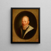 Portrait painting of Jan Tarnowski 1488-1561, Castellan of Kraków, Grand Hetman of the Crown - Friedrich Kloss — framed artwork on a wall