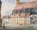 L'église des Minorites à Vienne - Friedrich Leibold — artwork view