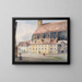 L'église des Minorites à Vienne - Friedrich Leibold — framed artwork on a wall