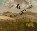 Arrival of the cranes - Friedrich Lissmann — artwork view