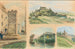 View of Maribor, the Roman monument at Pettau, Oberpettau castle, Seckau castle - Friedrich Loos — artwork view