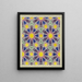 painted woodwork of a Cairo mosque - Friedrich Maximilian Hessemer — framed artwork on a wall