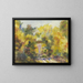 Forest Path Painting - Friedrich Mook — framed artwork on a wall