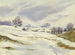 Winter Landscape Painting - Friedrich Mook — artwork view