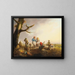 Les pommes de terre - Friedrich Otto Georgi — framed artwork on a wall